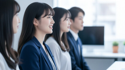 企業・会社の集団面接 一次面接：就職活動（就活）