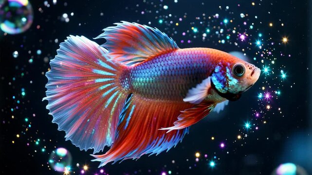 Colorful Fish in an Aquatic Wonderland