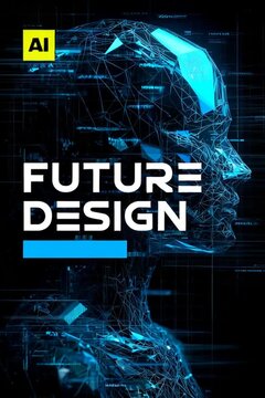 abstract futuristic ai technology background, future ai design digital visualization, futuristic artificial intelligence tech concept
