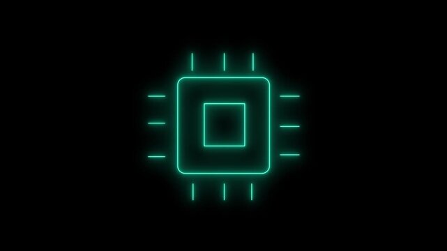 Vibrant neon green QR code illuminated on a sleek black background, evoking a high-tech, futuristic, and digital atmosphere ideal for technology, marketing, and innovation projects.