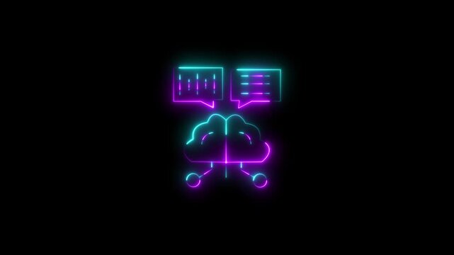 Vibrant neon-lit human silhouette sprinting through a dark, high-tech space with glowing digital data streams and futuristic effects.