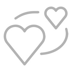 Heart Connection Icon