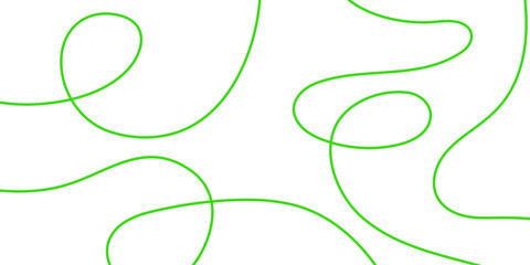 White and green abstract vector background with random lines.