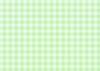 緑のシェパードチェック柄の背景 © rio_nyan