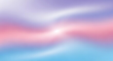 Obraz premium Abstract Gradient Background with Soft Pastel Colors and Light Rays.