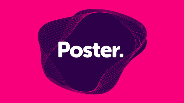 Poster Broadcast 41 - Opener Titles for Television Media and Social Platforms Motion Graphics Typography Intro for Video Content