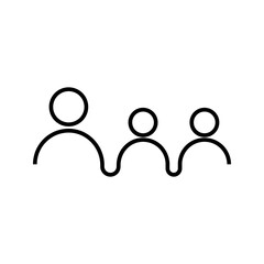 User Group Team Vector Icon for Community and Collaboration