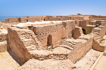 Borj El Kebir, also known as Borj Ghazi Mustapha, is a medieval fort in Houmt Souk on the island of Djerba, Tunisia.