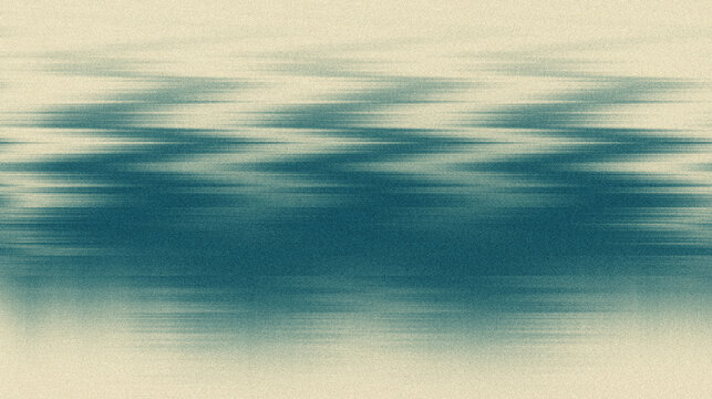 Abstract teal blue cream motion blur background