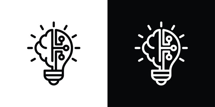 Innovate Icon Sheet Black And White