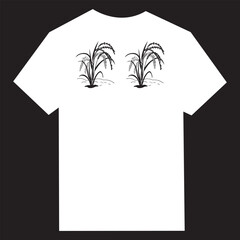 Rice Plant t shirt design