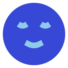 Obraz premium emoticon bluetone iconset
