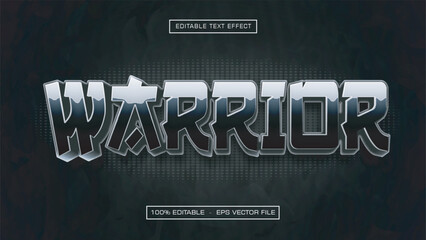 Warrior Stone & Weapon Text Effect &ndash; Battle Style Typography