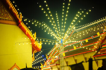 colorful traditional asian lanterns