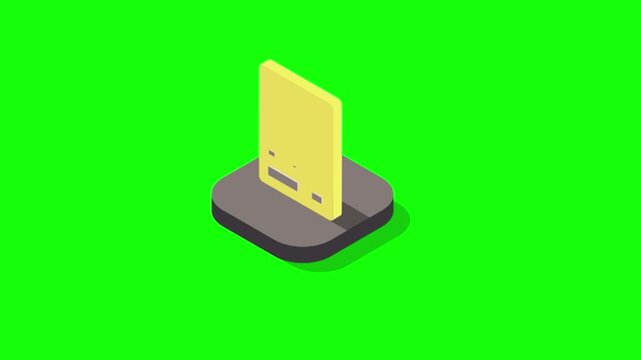 3D Isometric Art and Creativity icon pack featuring calculator, paint palette, and brushes.
