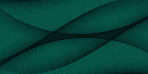 Naklejka premium Black dark teal jade emerald sea aventurine green abstract background. Silk satin fabric. Glitter shimmer. Color gradient. Line stripe wave shadow. Drapery curtain. Luxury elegant subtle. Blank design