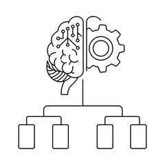 Expert Systems Icon. Vector Design