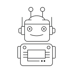 Robotics Icon. Vector Design
