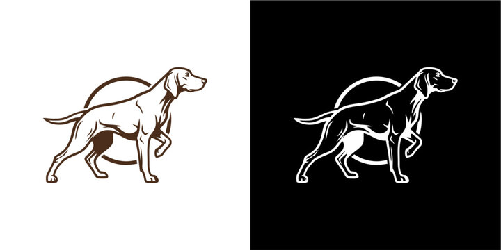 Elegant Silhouette of a Germa...