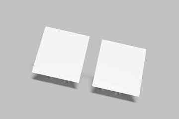 Fototapeta premium Polaroid Photo Mockup Design Blank