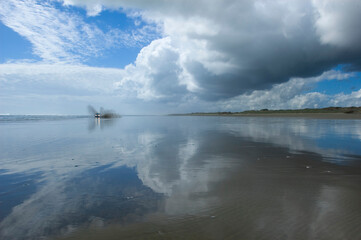 Ninety Mile Beach in New Zealand