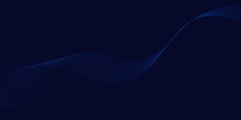 Premium background design with diagonal dark blue line pattern. abstract dark blue background. wavy lines background.