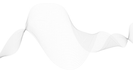 Dynamic flowing wave lines design element. Futuristic technology and sound wave pattern. Modern abstract glowing wave lines. Smooth curved wave lines. . 
