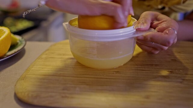Experience the simple pleasure of making fresh, homemade orange juice.