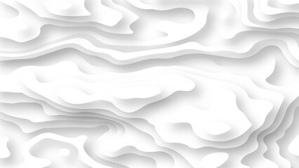 Abstract Geometric papercut white and gray color . Modern and creative trend design in vector illustration