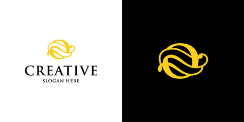 O wedding invitation logo design