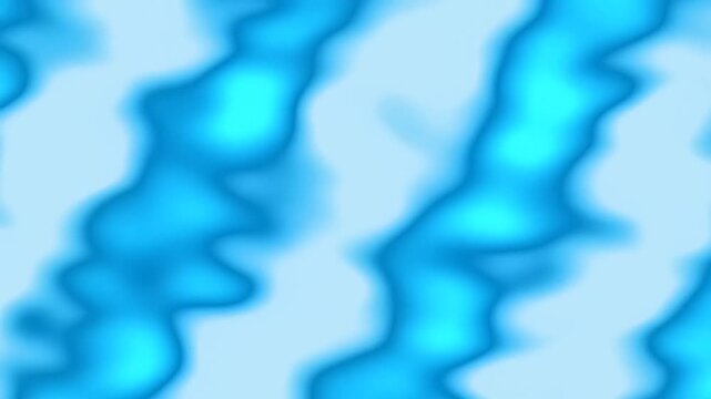 abstract blue patterns swirling in soft motion in a bright studio setting