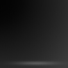 Fototapeta premium Minimal dark studio stage background