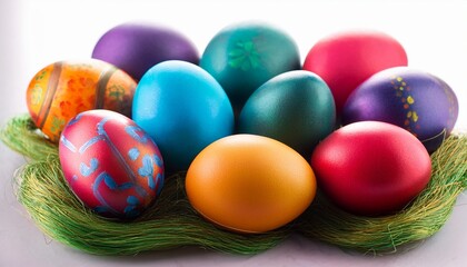 Colored Easter Eggs
