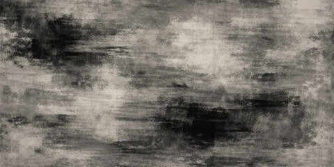 Obraz premium Aged antique design featuring a dark grunge old paper texture with a rough textured surface and vintage grey wall pattern on a dirty canvas backdrop