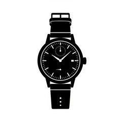 Modern wristwatch with sleek design and leather strap