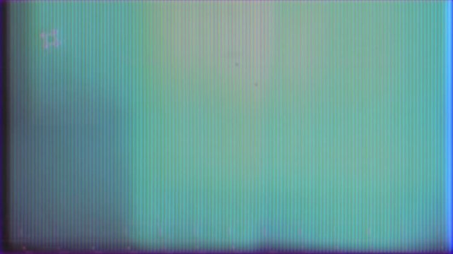 Blurry green screen glitch