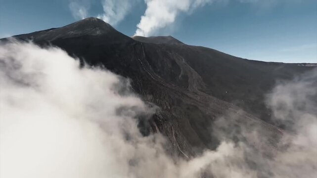 Flying Over Sicily&rsquo;s Active Volcanoes | Mount Etna & Aeolian Islands FPV