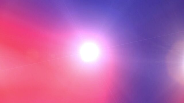 Glowing abstract light background with warm colors, red and blue light leaks on the lens of a camera, Cinematic retro film transition with vintage burn and light leak effects, light leaks film burn