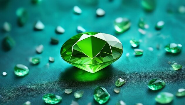 Peridot Or Chysolite Gems