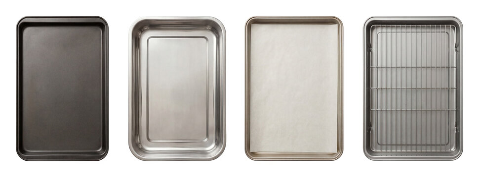 Baking tray set.
