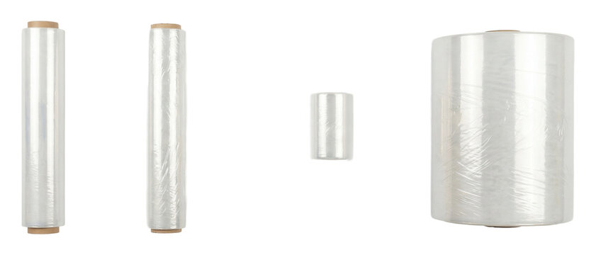 Plastic wrap roll set.