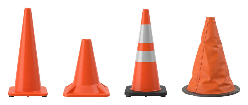 Cone markers set.