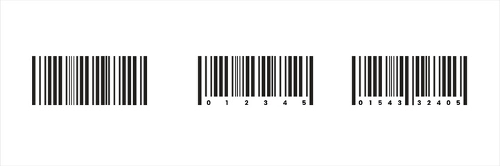 Barcode Icon Vector Product Scan Code Symbol
