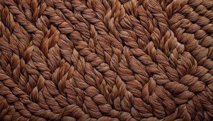 Brown Coir Doormat Texture