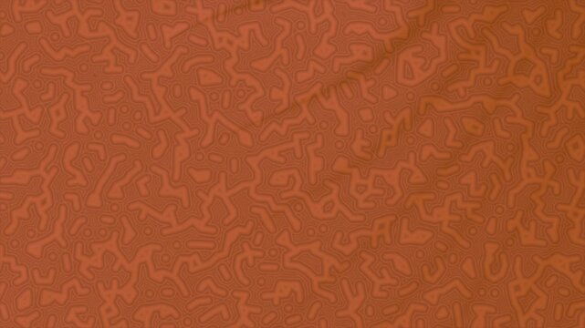 Closeup of a terracotta seamless abstract squiggle texture ideal for backgrounds wallpapers textiles and graphic design projects with warm earthy tones and subtle grain