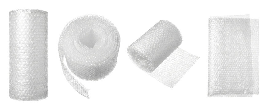 Bubble wrap roll set.