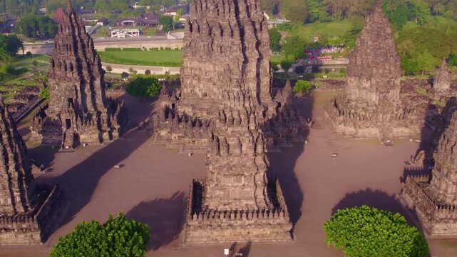 candi prambanan indonesia temple view travel