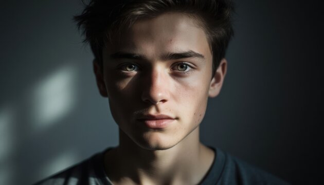 Moody Young Man Portrait