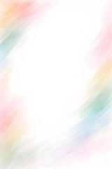 Pastel Diagonal Brush Frame Abstract Background Template