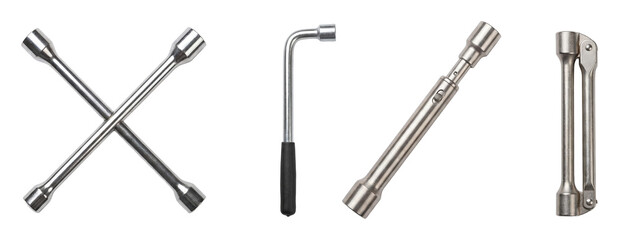 Fototapeta premium Lug wrench set.